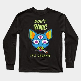 Don't Panic It's Organic Long Sleeve T-Shirt